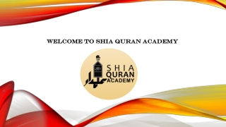 Shia Quran Online