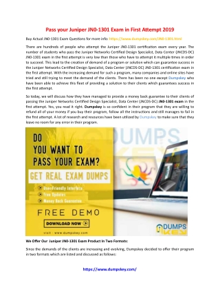 Up-to-Date Juniper JN0-1301 Exam Questions For Guaranteed Success