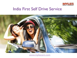 Self Drive Cars India- Myles