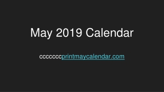 Download free may calendar pdf