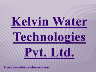 Zero Liquid Discharge Plant