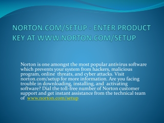NORTON.COM/SETUP -ACTIVATE & DOWNLOAD NORTON