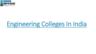 Engineering Colleges In India