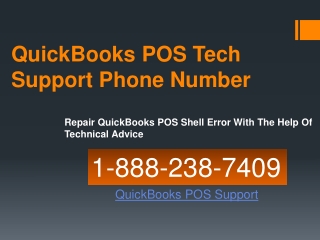 QuickBooks POS Tech Support Phone Number 1-888-238-7409