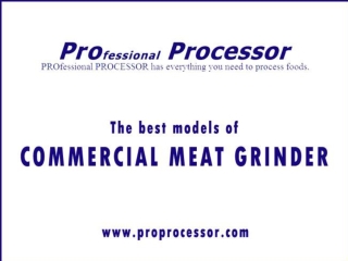 Get all models of Commercial meat grinder | Meat Grinder