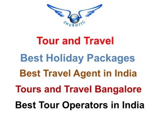 Best Travel Agent in India | Tour and Travel | Outstation Cab Booking