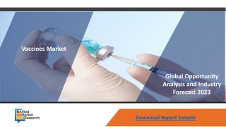 Vaccines Market - Global Opportunity Analysis and Industry Forecast