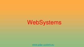 GDPR Compliance Plugins - WebSystems