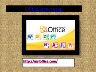 office.com/setup - enter office setup key