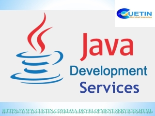 Cuetin – Java Development | Best Java Development Services in India