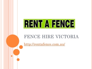 Fence Hire Victoria