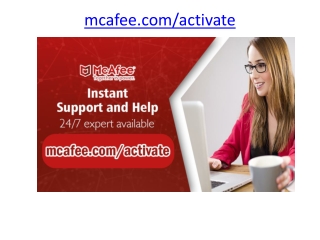 McAfee Activate | Steps to Download, Install and Activate - mcafee.com/activate