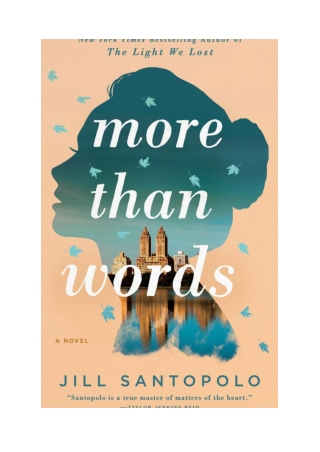 [PDF] More Than Words By Jill Santopolo Free Download