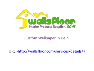 Custom Wallpaper in Delhi