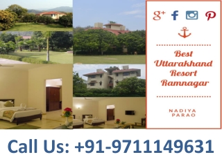 Best Uttrakhand Resort Ramnagar