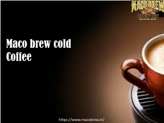 cold brew coffee online