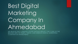 Digital Marketing Company In Ahmedabad