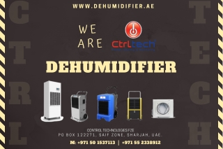 We are ctrl tech dehumidifier uae. Largest dehumidifier supplier in UAE, Saudi Arabia, Oman & Qatar