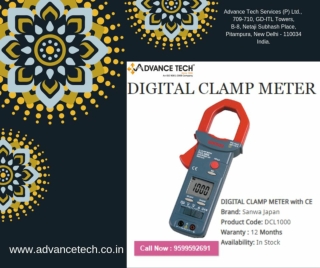 Buy “Digital Clamp Meter” From The Best Online Supplier In India