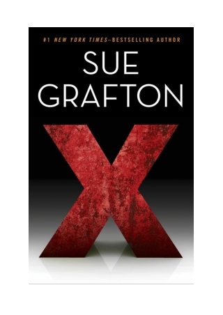 [PDF] X By Sue Grafton Free Download