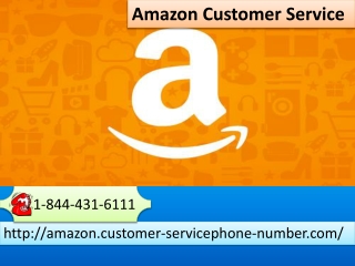 Amazon Customer Service 1-844-431-6111 – Resolves Amazon errors