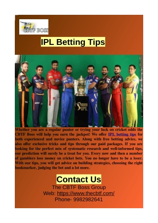 IPL betting tips