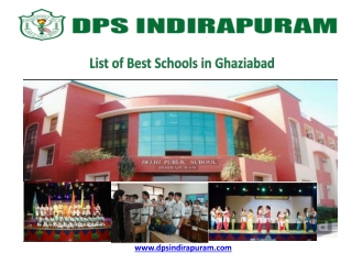 List of Best Schools in Ghaziabad | Top Schools in Indirapuram – DPS Indirapuram