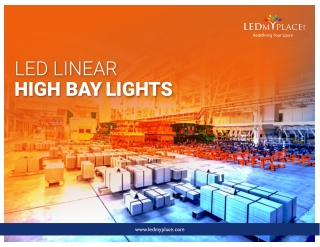 7 Things You Need To Know About LED Linear High Bay Lights
