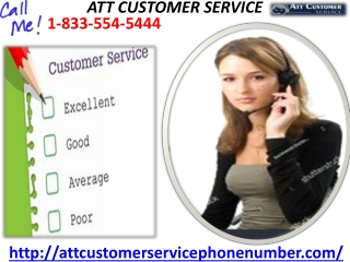 Solve the technical problems by availing att customer service 1-833-554-5444