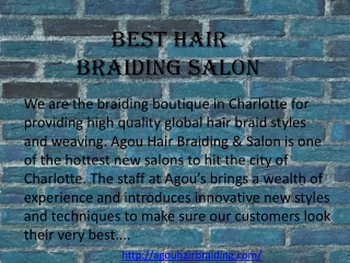 Best Charlotte Hair Salon