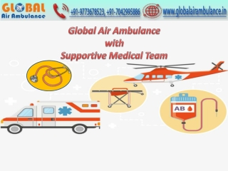 Prominent Service by Global Air Ambulance Service in Jabalpur