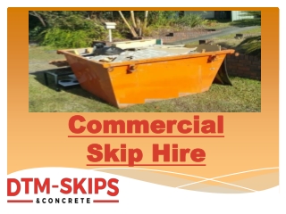 Commercial Skip Hire