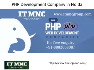 Php development company in noida itmnc group