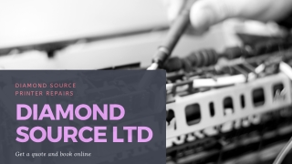 Sharp Printer Repair and Maintenance - Diamond Source