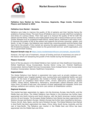 Palliative Care Market