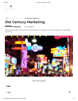 21st Century Marketing - Edukite