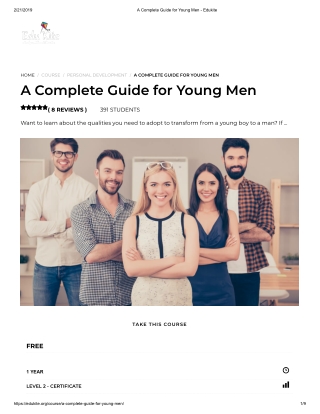 A Complete Guide for Young Men - Edukite