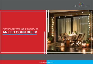 High Quality LED Corn Bulb – LEDMyplace