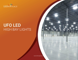 Use UFO LED High Bay Lights for Warehouses – Buy Today