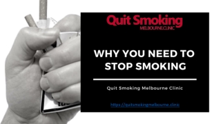 Find Out Why You Need to Stop Smoking for Good