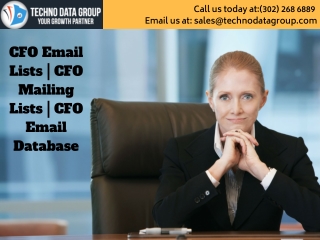 Cfo email lists cfo mailing lists cfo email database in usa