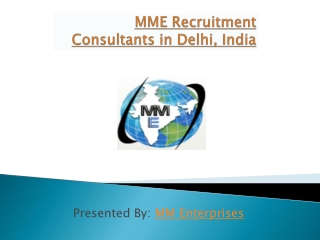 MM Enterprises Recruitment Consultants in India