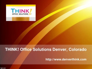 Copier Repair Service in Denver, Colorado - Denverthink.com