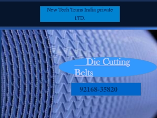 Condenser Tapes and Die Cuttiing Belts