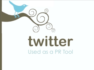 Twitter for PR (Public Relations)