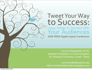 Using Twitter to Connect with Audiences
