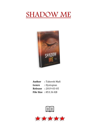 [PDF Download] Shadow Me By Tahereh Mafi eBook Read Online