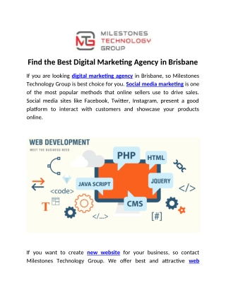 Find the Best Digital Marketing Agency in Brisbane