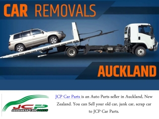 JCP Car Parts - Car Removal Services in New Zealand