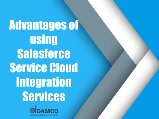 Advantages of using Salesforce Service Cloud Integration Services